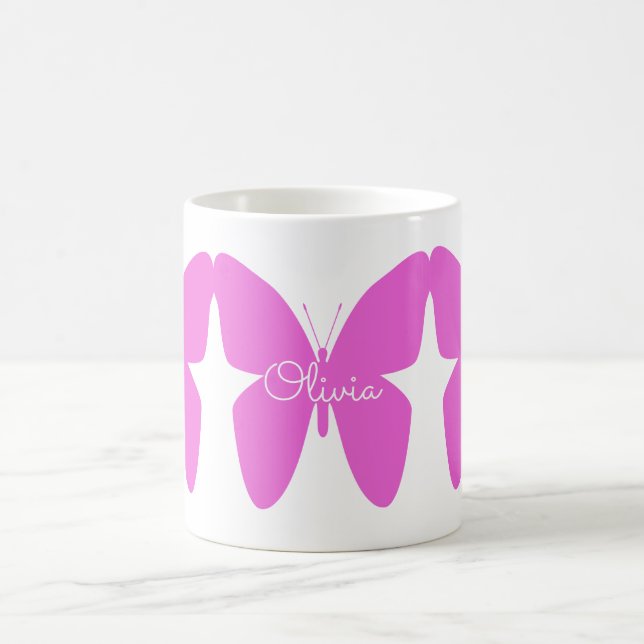 Custom Butterfly Tasse (Mittel)