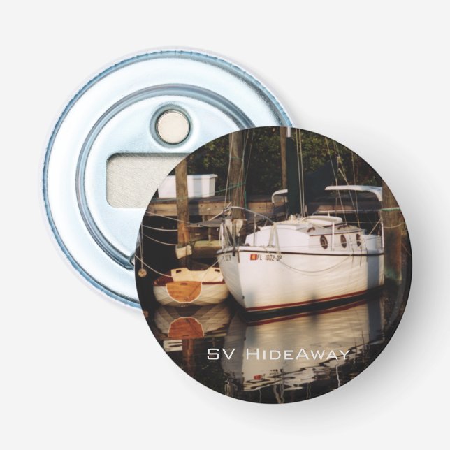 Custom Button Bottle Opener SV Hideaway Flaschenöffner (Vorderseite)