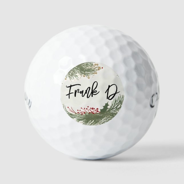 Custom Callaway Golf Ball, Personalisierte Weihnac Golfball (Vorderseite)