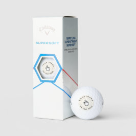 Custom - Callaway Supersoft Golf Balls Golfball