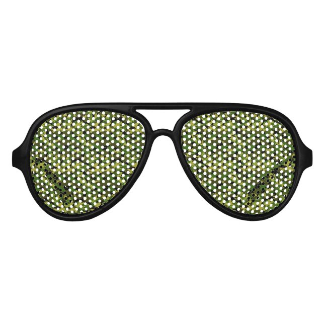 Custom camo party shades partybrille (Vorderseite)