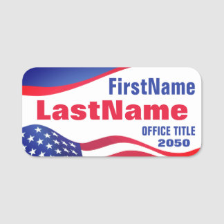 Custom Campaign Name Template Namensschild