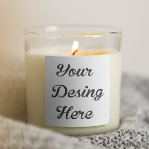 Custom Candle Label Sticker