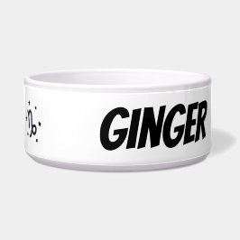 Custom Capricorn Zodiac Sign Keramik Pet Bowl Napf