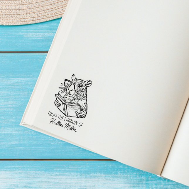 Custom Capybara Library Gummistempel (Von Creator hochgeladen)