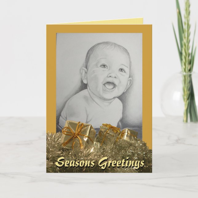 Custom Cards Frohen Festtage Weihnachtskarten Feiertagskarte (Vorderseite)