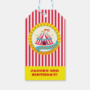 Custom Carnival Gift Tags Geschenkanhänger