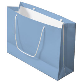 Custom Carolina Blue Gift Bag - Große, glänzende Große Geschenktüte