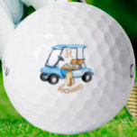Custom Cart Clubs Monogram Name Golf Balls Golfball<br><div class="desc">Custom Cart Clubs mit Namen und mit Monogramm Golfball - Das ist ein großartiges Geschenk für alle Golfliebhaber - einfach und elegant. Personalisieren Sie es mit den Initialen/Monogrammen. Wenn Sie Fragen zum Design oder eine spezielle Anfrage haben,  senden Sie bitte eine E-Mail an: charmdesignstudio@rcn.com</div>