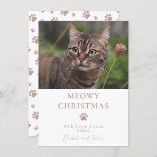 Custom Cat Foto Weihnachten