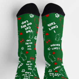 Custom Cat Socks for Cat Lovers! Funny Cat Socks Socken