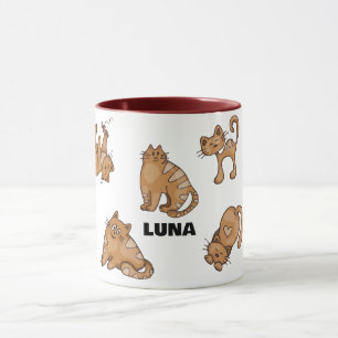 Custom Cat Tasse - Personalisiertes Geschenk für H