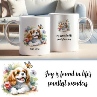 Custom Cavalier King Charles Spaniel Tasse und Zit