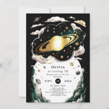 Custom Celestial Space Geburtstag