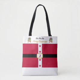 Custom Chic Red White Santa Claus Weihnachten Tasche