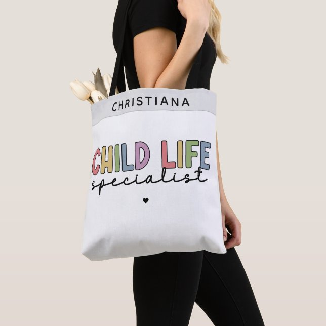 Custom Child Life Specialist CCLS-Geschenk Tasche (Von Nahem)