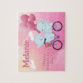 Custom Child Name Valentine's Day Puzzle 