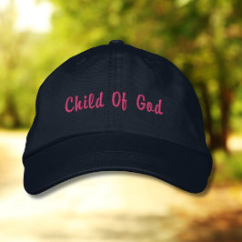 Custom Child of God Embroidered Hat Bestickte Baseballkappe