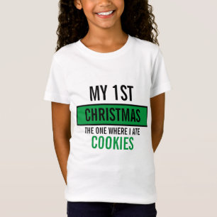 Custom Christmas drôle nourriture modèle T-shirt