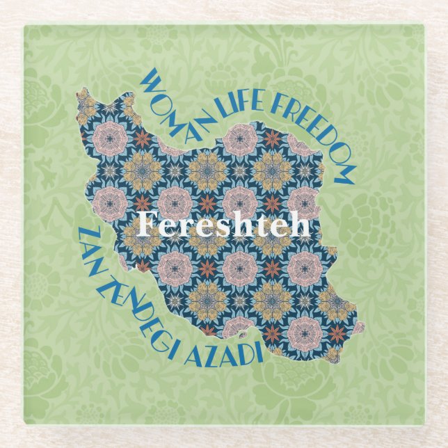 Custom Christmas Equality Bulk Geschenke für Mitar Glasuntersetzer (Vorderseite)