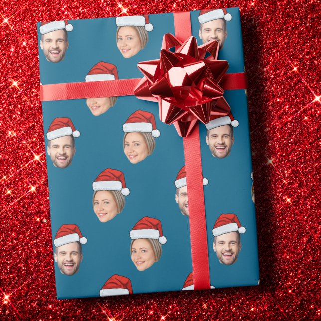 Custom Christmas Geschenkwrap mit Weihnachtsmannmü Geschenkpapier (Von Creator hochgeladen)