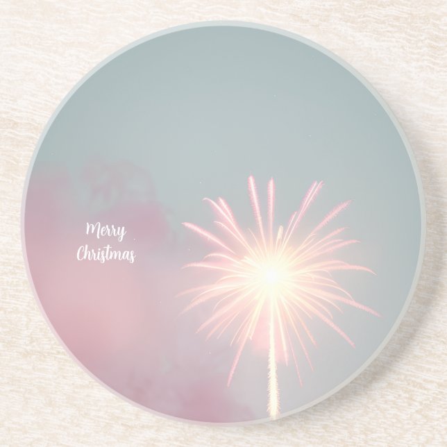 Custom Christmas Getränkeuntersetzer (Vorne)