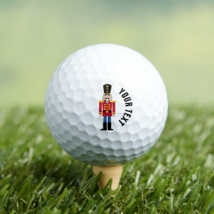 Custom Christmas Nutcracker Golf Geschenk Set Golfball