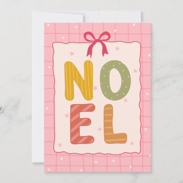 Custom Christmas Photo Greeting Card Feiertagskarte (Vorderseite)