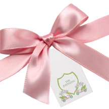 Custom Christmas Pink Golf Carts Green Wappen Part