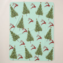 Custom Christmas Tree & Reindeer Cosy Holiday Gesc