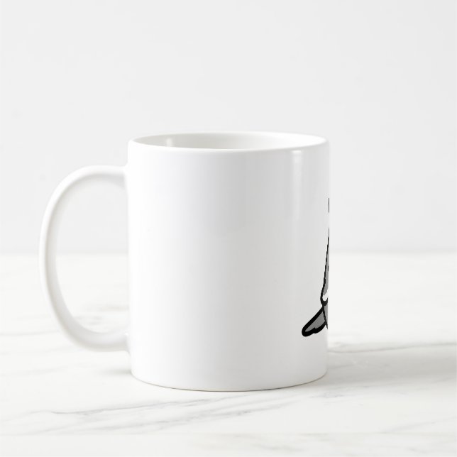 Custom Chubby Cockatiel Kaffeetasse (Links)