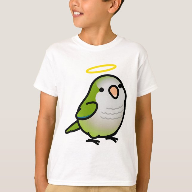 Custom Chubby Quaker Parrot - Chely T-Shirt (Vorderseite)