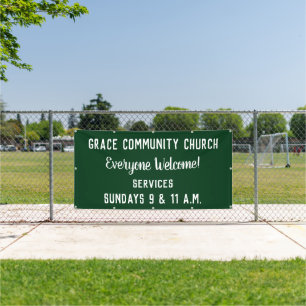 Custom Church Banner