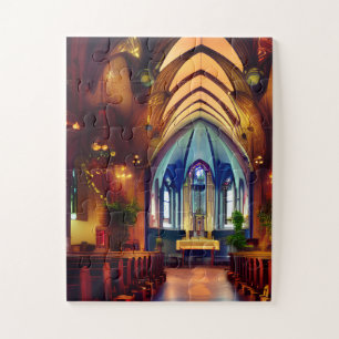 Custom Church Fantasy Art 01 Jigsaw Puzzle