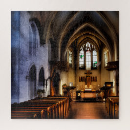 Custom Church Fantasy Art 08 Jigsaw Puzzle