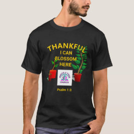 Custom Church Merchandise Blossom Pflanze Männer L T-Shirt