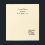 Custom Church Name Praise the LORD Graphic Notizblock<br><div class="desc">Custom Church Name Praise the LORD Graphic Post it Notes.  Enjoy!</div>
