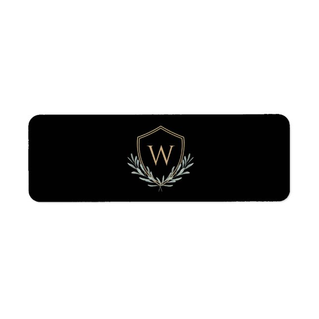 Custom Cigar Band with Monogram Crest (Vorne)