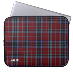 Custom Clan MacTavish Tartan Karierter LapTop-Sieb Laptopschutzhülle