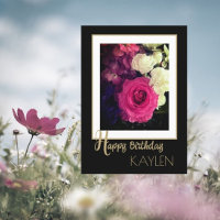 Custom Class! Happy Birthday Card