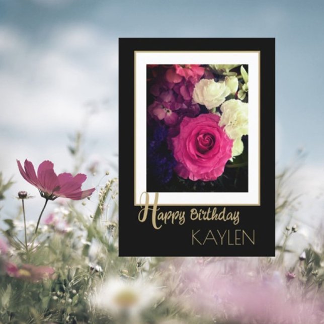 Custom Class! Happy Birthday Card Karte (Von Creator hochgeladen)