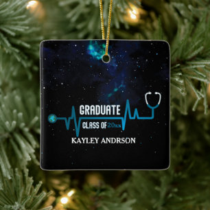 Custom Class of 2023 Future Nurse Keramikornament