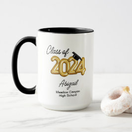 Custom Class of 2024 Abschluss Senior Class Tasse