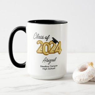 Custom Class of 2024 Abschluss Senior Class Tasse