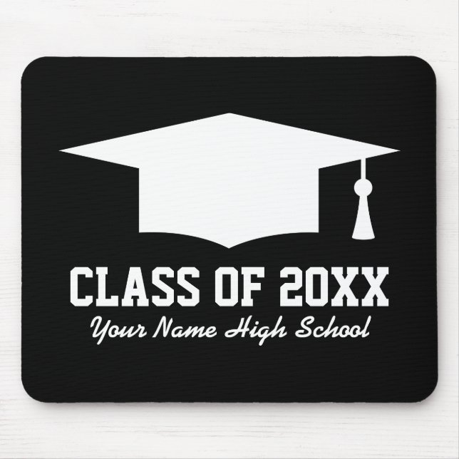 Custom class of 2025 Graduierungsparty Gunst Mousepad (Vorne)