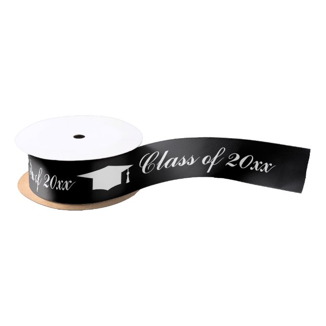 Custom class of 2025 High School Graduation Party Satinband (Spule)