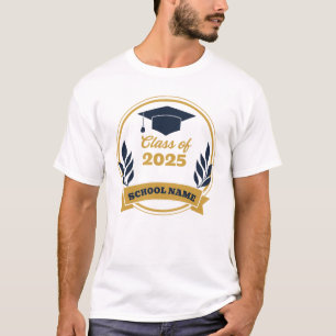 Custom Class [Year] Abschluss & School Name T-Shirt