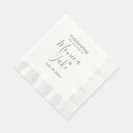 Custom Classic 6.5 x 6.5 Papier Napkins Serviette