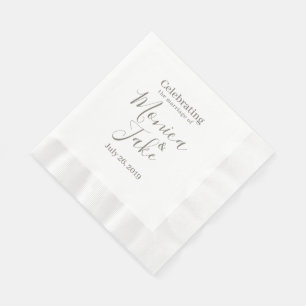 Custom Classic 6.5 x 6.5 Papier Napkins Serviette