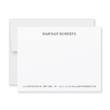 Custom Classic Business Black Elegant Minimalist